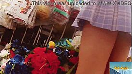 European MILF Shops Without Panties