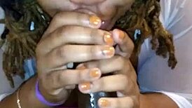 Thot sucking me off real good