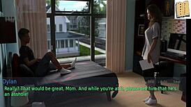 a wife and stepmother play a game