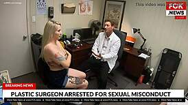 fck news - plastic surgeon caught bangin tattooed blonde patient, oops!