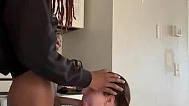 hey, sucking dick with no hands is so fun 😍, especially with this bbw babe