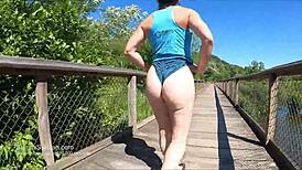 got a big ass in tiny shorts, wanna see more?