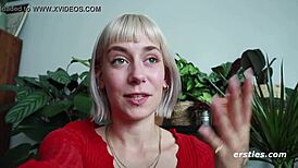 Yo, Ulula’s just wild playing with her tight butthole using toys.