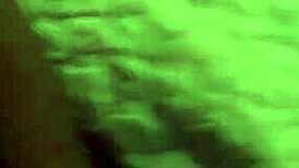 Throatbaby devouring that black cock.