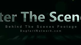 Andy San Dimas Bounces Hard on a Random Black Cock in Public Gloryhole