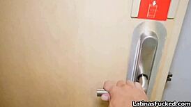 Perfect Oily Latina Booty Bouncing Hard on Cock