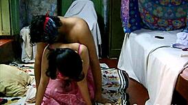 Oh man, I’m like totally crazy bout fuckin’ sexy Indian bhabhi Savita with big boobs!