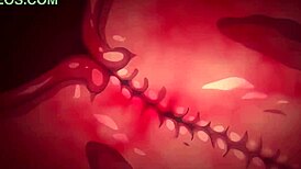 anime babe with big tits blowing