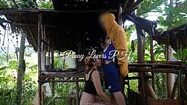 Pinay Scandal Unfolds As I Get Bent Over By A Stranger In An Abandoned House For Hardcore Public Action!