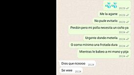 my latina girlfriend is so hot in this homemade web chat, part 2, i can't wait