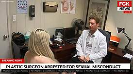 fck news - plastic surgeon caught bangin tattooed blonde patient, oops!
