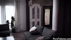 Busty milf says: Pussyfuck me in this taboo threeway with facial