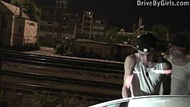 Hot Blonde Teen Alexis Crystal In Public Gang Bang Orgy