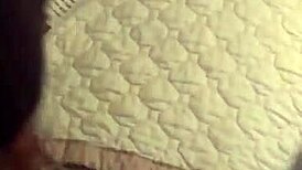 Throatbaby devouring that black cock.