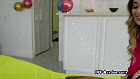 Catching that jerking nerd and inviting him into our wild foursome! 😜