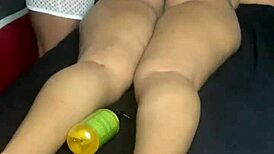 Practicing Sensual Massage On My Step Sister!