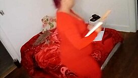 kamora rose masturbates fat pussy from home!