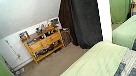 mature goddess dawnskye1962 in retro clip with smoking kisses and titty fucking