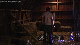 Sexy Nude Blonde Girl Conquers Fear of Clowns