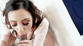 Bitchy stepmom Ariella Ferrera craves a wild fuck with stepson in close POV