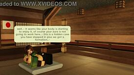 Girl Intrudes Cave, Gets Good Fucking in Response