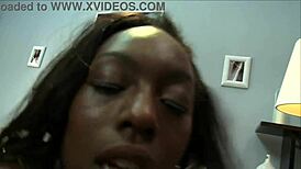 Janae Jolie Bends Thick Black Ass for Hard Pounding