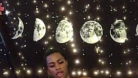 Lolabug in Tiny Pink Bikini Creams Hard While Riding a Thick Dildo