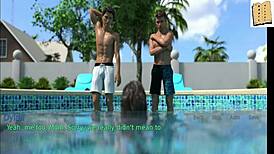 a wife and stepmother play a game