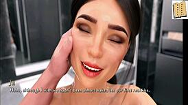 being a dik chick route 51, hot kiss with jill in changing rooms... wow! 😍