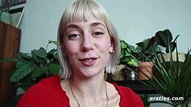 Yo, Ulula’s just wild playing with her tight butthole using toys.