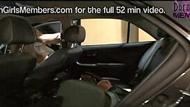 SKINNY DIPPING in a STRANGER'S POOL with natural tits exposed