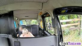 Wow! Hot Blonde Babe Railed Anal by Fake Driver!