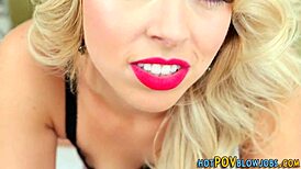 Pov Woman with Spunky Mouth