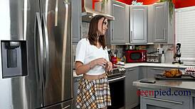 Swaying My Boss with Teen Stepdaughter's Quick Charm 😜