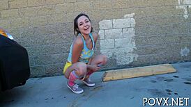 Cute zoe foxx sucking cock oral pussy blowjob hardcore petite rough tight pussy