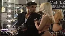 Nikki Anderson Teases in Lingerie, Scene 3, Revealing Her Body