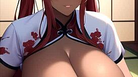 Innocent Asian Teen's Kimono Ripped in Hardcore BDSM