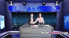 News gets spicy when reporters are freely used on air