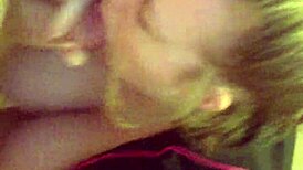 Busty BBW's Sloppy Blowjob Contrasts Her Size