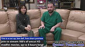 Intriguing gyno exam for brooklyn rossi