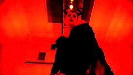 halloween witch rides and fingers herself crazy