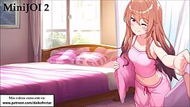 Minijois Hentai for Quick Cum with Nurse Girlfriend and Hypnosis