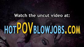 Pov Woman with Spunky Mouth