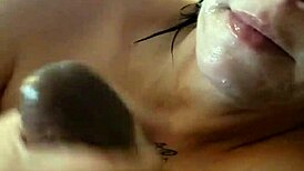 Milf Devours Big Black Cock With Intense Sucking