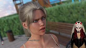 Gamer Girl Plays Porn Game in The Golden Boy Ep 3