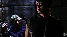 story daniels as maleficent fucks prince in wicked parody