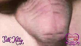 Closeup bareback riding and doggy sex for gay couple