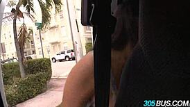 Pornstar Charlie Chase Dominates Wild Orgy in Public Bus for Cash