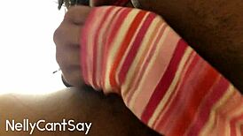 Masturbating in My Panties: Is This Black Thong Babe Driving You Wild Tonight? Watch Her Orgasm!