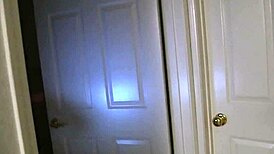 Madison sage masturbates with vibrator in shower